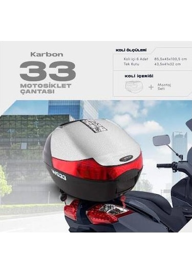 Wogen Karbon Çanta 33 L Basıc Beyaz 1401 021 Beyaz