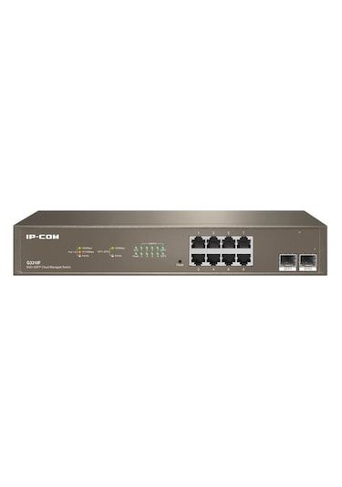 Ip-Com G3310F 8 Port Gigabit + 2x1 GB SFP Uplınk Cloud Yönetilebilir Rackmount Switch