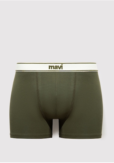 Mavi - 3lü Yeşil Basic Boxer 0912223-85543 Yeşil