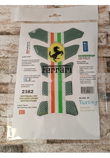 Ferrari Tankpad Yeşil