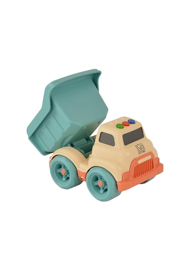 Lc Işıklı Ve Sesli Minik Kamyon Beyaz