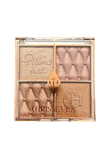 Ghısseven 4'lü Hıghlighter Doğal Işıltılı Aydınlatıcı Palet 003