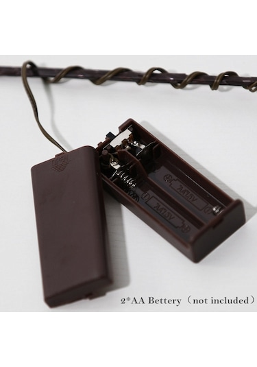 Led Söğüt Şube Lambası Çiçek Işıkları Tatil Evi Noel Partisi Bahçe Dekorasyonu Kumandalı Noel Doğum Günü Hediyeleri Sıcak Beyaz Diğer