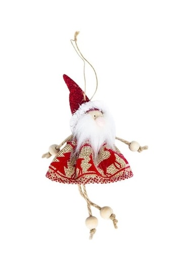 Lijinxu Noel Noel Baba Bebek Asılı Ağaç Süsleri Kolye Ev