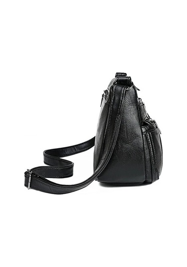 Dancemonkey Kadın Çapraz Çanta - Su Geçirmez 5 Cepli El Çantası Kahverengi Kahverengi