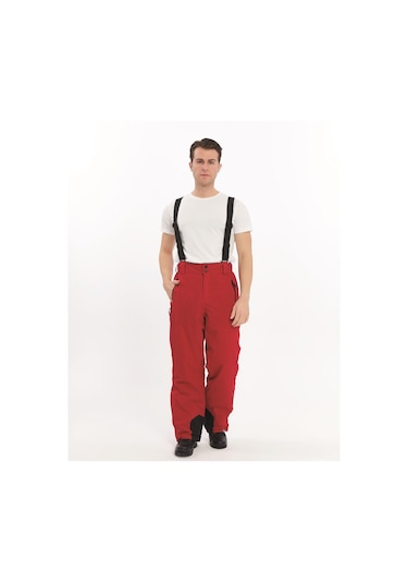 Mapamyumco Erkek Kayak Pantolon-kırmızı Kırmızı