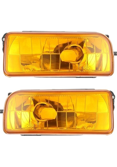 E36 Sis Farları -bmw M3 E36 3 Serisi 1992-1999 Sis Lambaları Değiştirme Tertibatı 1 Çift Sarı Lens Yurt Dışından