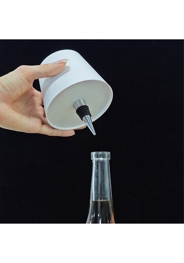 Szypzstore Humble Kablosuz Şişe Lambası, Likör Şişeleri Için Led Işıklar, Şarj Edilebilir Şarap Üç Renkli Işıklar-siyah Gapwd5 Siyah