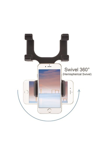 Springsun Evrensel Araç Telefon Tutucu - 360 Ayarlanabilir, Gösterge Paneli/ön Cam/dikiz Aynası Uyumlu Diğer