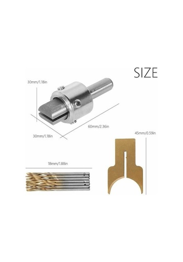 Yunboo Ev İçi El Tutan 16 Parça 7 Nesil Alyuminyum Takı Aleti - 7 Bıçak 7 Matkap, 14-25mm Boyut Aralığı