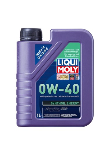 Lıquı Moly Synthoil Energy 0W-40 Motor Yağı 1 L