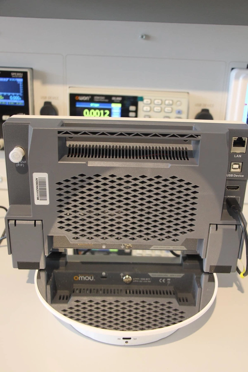 Owon Ads924a Osiloskop-250mhz-4ch-7''dokekr-la-12 Bit