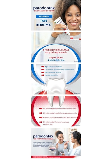 Parodontax Ferahlık Tam Koruma Ağız Bakım Seti
