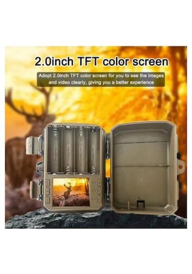 Vothoon Vtn26 Fotokapan Kamera 16mp Full Hd 1080p Gece Görüşlü 2 Inç Lcd