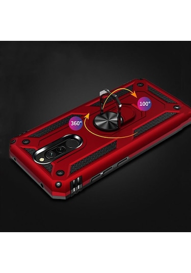 Xiaomi Redmi 8 Kılıf Zore Vega Kapak-Siyah