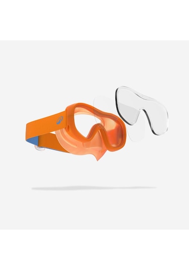Decathlon Çocuk Şnorkel Maske Seti - Turuncu - Comfort 100