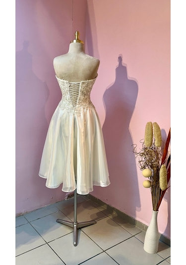 Nikah Elbisesi Beyaz