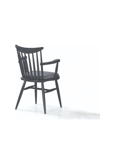 Cotswold Ahşap Kolçaklı Sandalye Ceviz - Kahverengi