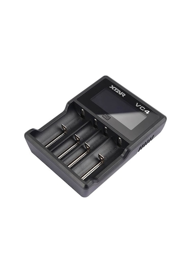 Xtar VC4 Lcd Ekranlı Li-ion/Ni-Mh/Ni-Cd Pil Şarj Cihazı 4lü