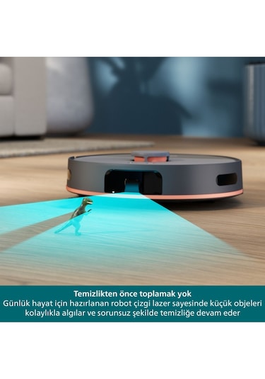 Philips 5000 Serisi XU5100/10 Islak & Kuru Robot Süpürge Siyah