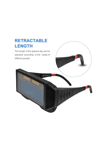 Mufunye Güneş Otomatik Değişken Işık Kaynakçısı Kaynak Gözlükleri Kaynak Parlama Önleyici Koruma