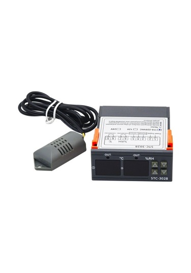 STC-3028 Çift Ekran Isı ve Nem Termostatı 220 V