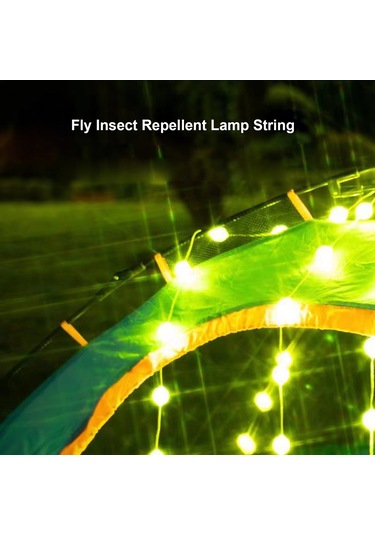 Dofolink Usb Beslemeli Ip65 Su Geçirmez Led Işık Zinciri, 3 Metre 30 Işık Boncuklu, Camping Ve Açık Hava Kullanıma Uygun, Beyaz Renk Beyaz