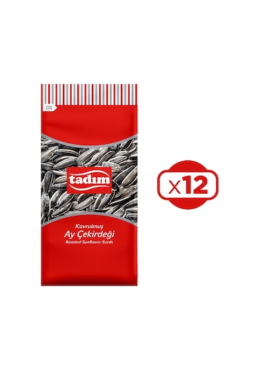 Tadım Ayçekirdeği Kavrulmuş Siyah 12 x 180 G