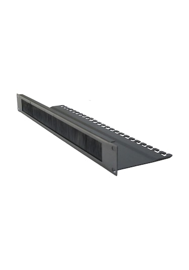 Kastap 1U Patchcord Taşıyıcılı Fırçalı Organiser