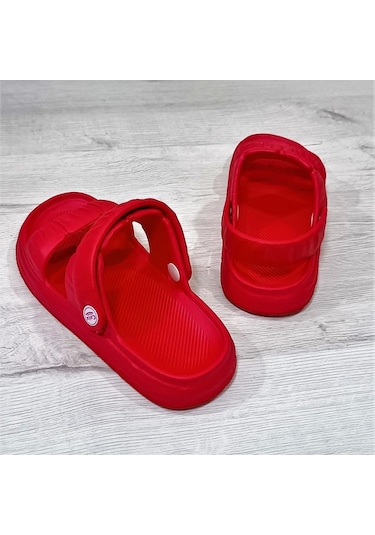 Calx 1260 Kırmızı Hafif Rahat Kadın Terlik & Sandalet 001