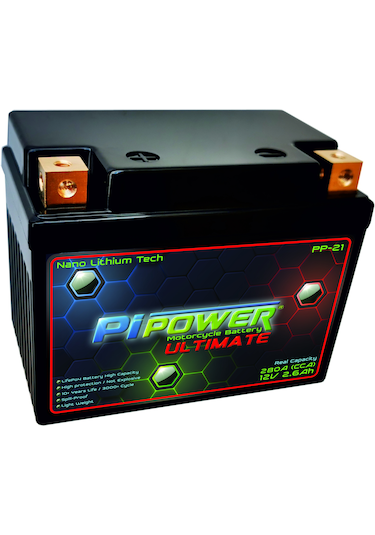 Pipower Ultimate Compact 12v2,6a Lifepo4 Lityum Motosiklet Akü...
