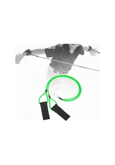 Ganzhoushop Yeşil Suntek Fitness Elastik Egzersiz Direnç Beyzbol Bandı İc Yeşil