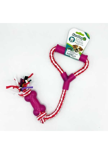 Eurodog Diş İpi Tutmalı Diş Kaş.çift Dü.kırm.40cm