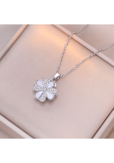 Bayan Kolye: Moda Estetiği Titanyum Çelik Kolye No.287 Çok REnkli