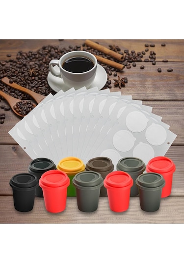 Suntek 10 Adet Kahve Pod Kapsülleri Kahve Bira Malzemeleri Için