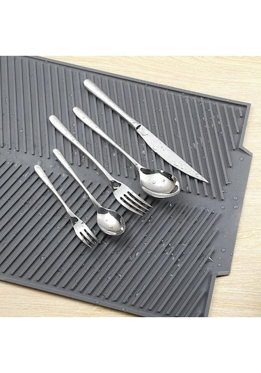 Buffer Büyük Bulaşık Kurutma Matı,silikon Bulaşık Kurutma Matı Çok Amaçlı Tezgah Üstü Mat Çok Renkli