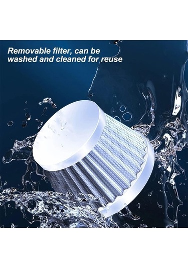 Pazly Usb Şarjlı Kablosuz El Tipi Süpürge - 4500pa Emiş Gücü, 7.4v, Yeşil Renk, Type-c Şarj