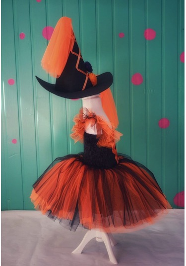 Pano Kids Halloween Kostümü Turuncu