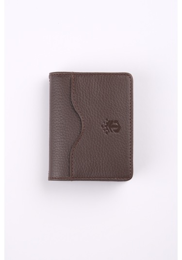 Ancora Leather Hakiki Deri Kartlık-26207 Kahve