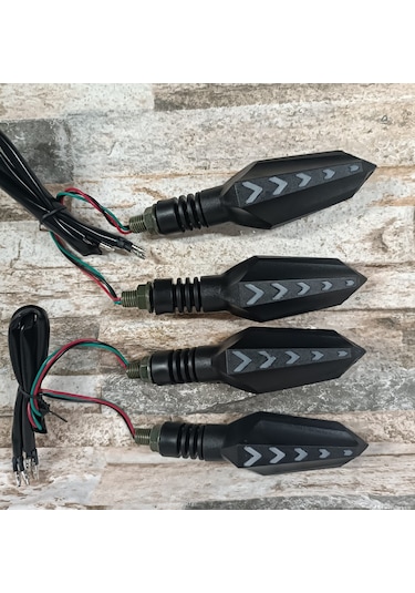 Led Sinyal Ok Desen V2 4'lü Kayar Ledli