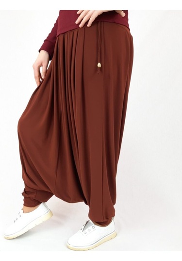 Özözkanlar Kadın Kiremit Cepli Sandy Hoby Şalvar Kiremit