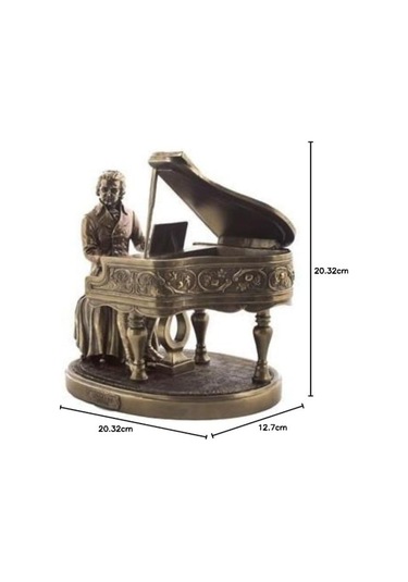 Veronese Design Klasik Besteci Wolfgang Amadeus Mozart Piyanolu