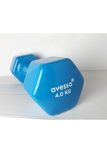 Avessa 4kg Vinil Dambıl Pvc 2 Adet