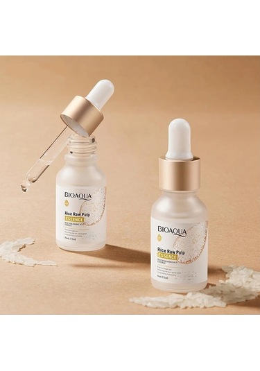 Bioaqua Pirinçli Aydınlatıcı ve Sıkılaştırıcı Yüz Serumu 15 ML