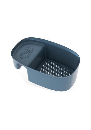 Novahub Mutfak Evye Süzgeci Evye Filtresi Yiyecek Sebze Evye Tıpa Gider Filtresi Süzgeç Sepeti Tıkanma Önleyici Ev Aletleri Mavi Mavi