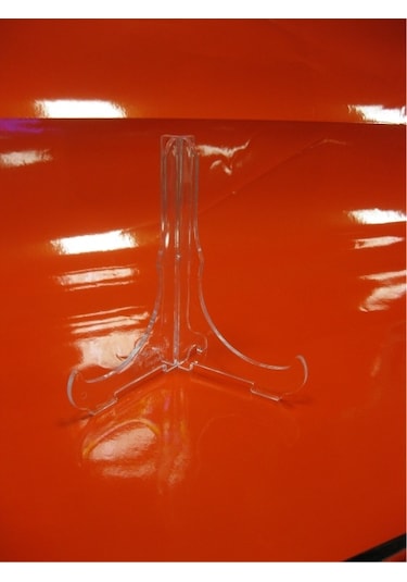 18Cm Şeffaf Plastik Vitrin Stand Ayak