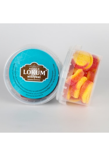 Şeftali Aromalı Yumuşak Şeker Halka Şekilli 120 G-378
