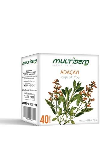 Multidem Hmd Adaçayı Karışık Bitkisel Çay 40'lı