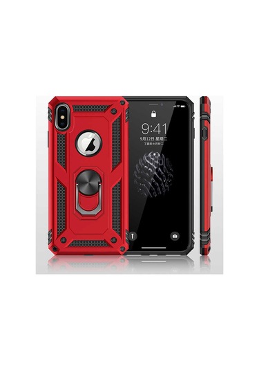 Apple Uyumlu iPhone Xs Max 6.5 Kılıf Zore Vega Kapak Gold