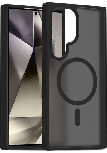 Joko Samsung Galaxy Uyumlu S24 Ultra Kılıf Jota Seri Magsafe Kapak Lacivert